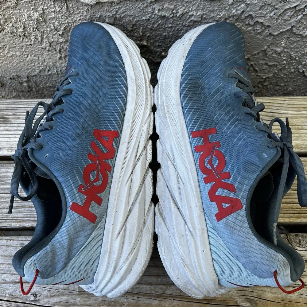 Hoka One One Shoes Men Size 13 Rincon 3 Mountain Spring Summer Song Running